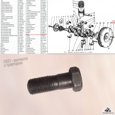 Болт маховика 50-1005127-А к трактору МТЗ